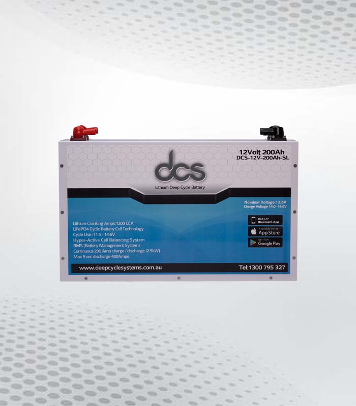 12 V lithium marine battery