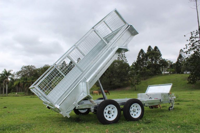 Off road box trailers
